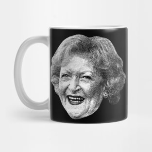 BETTY WHITE VINTAGE WHITE Mug